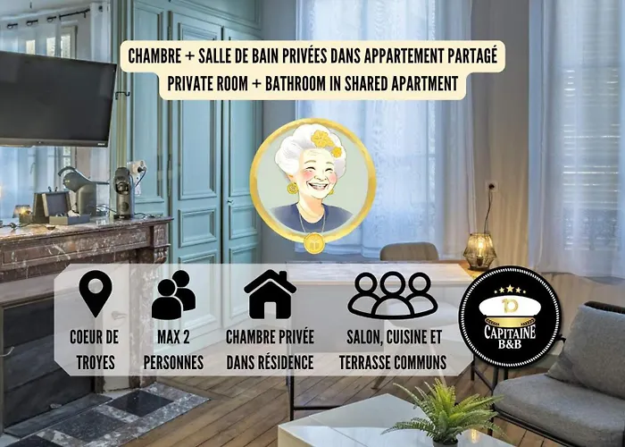 Chez Suzanne 0 - Chambre Privee Dans Maison De Ville - Confort - Hypercentre